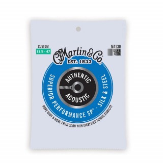 Martin Strings MA130 銀絲弦 木吉他弦 11.5-47